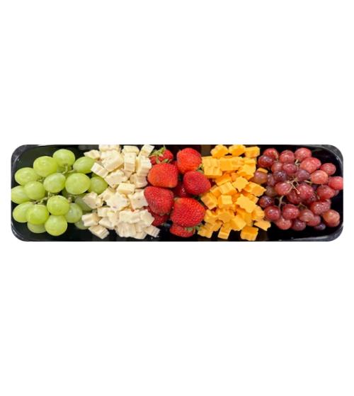 Fruit and Cubed Cheese Tray (Serves 4-5 Small, 10-12 Large)